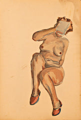 Jaro Prochazka - Nude with Book