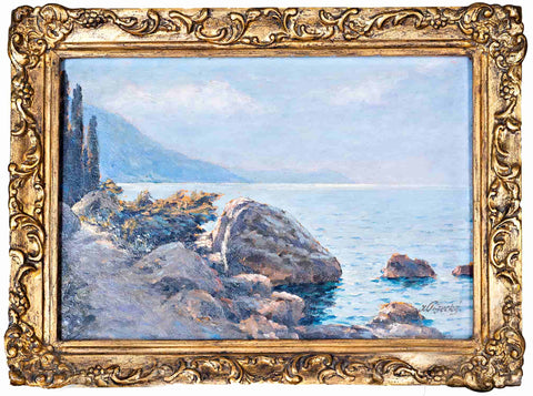 Joseph Písecky - Coast around Dubrovnik