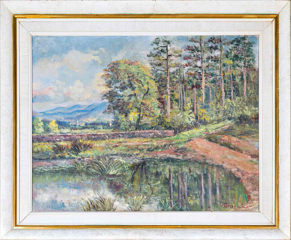 Josip Potočnik - Lake, Forest and Village