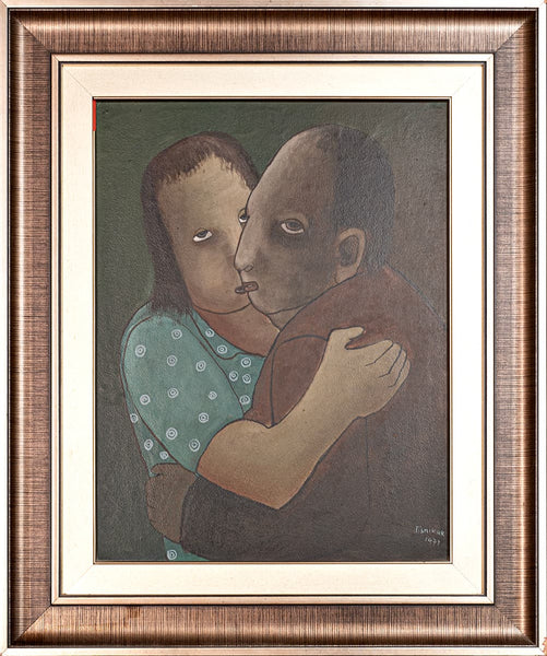 Jože Tisnikar - Husband and Wife, 1971