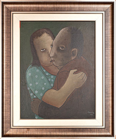 Jože Tisnikar - Husband and Wife, 1971