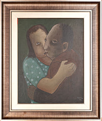 Jože Tisnikar - Husband and Wife, 1971