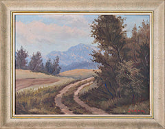 Jožef Jerom - Mountains, Field and Path