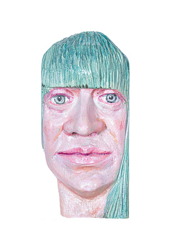 Jurij Kalan - Girl with Blue Hair