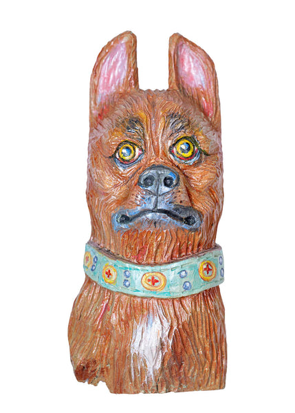 Jurij Kalan - Light Brown Dog with Collar