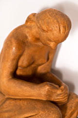 Karel Dvorak - Sitting woman