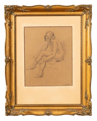 Karel Špillar -  Woman dressing
