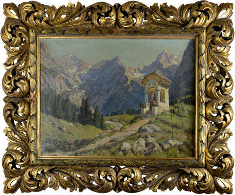 Maks Koželj - Alps with chapel