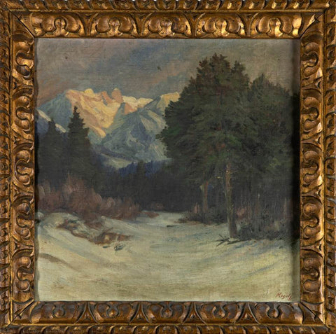 Maks Koželj - Landscape - 1/2 - Snowy landscape