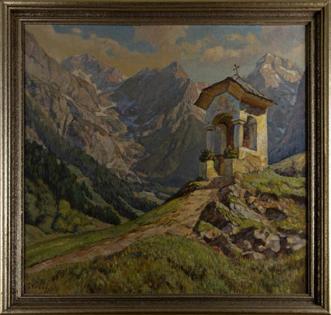 Maks Koželj - View of the Kamnik Alps