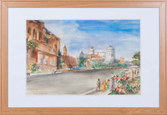 Lajči Pandur - Roma, Via dell Impero in 1963