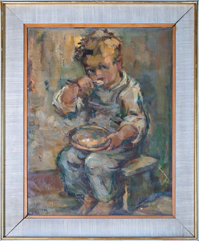Lojze Perko - Child Eating