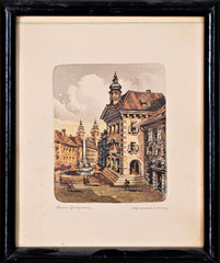 Ludwik Schara - Old Ljubljana