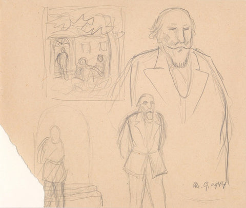 Maksim Gaspari - Sketch of gentlemen 1