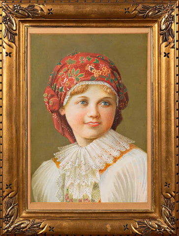 Maksmiljan Pirner - Portrait of a girl