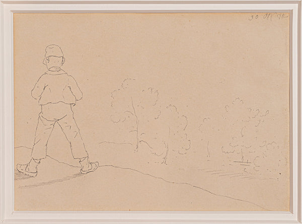 Markus Pernhart - Sketch of a Boy