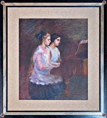 Matej Sternen - Family by the Piano