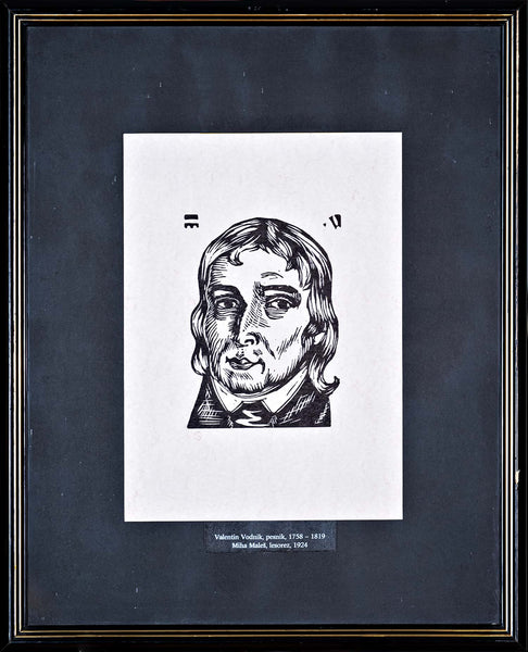 Miha Maleš - Valentin Vodnik, 1924