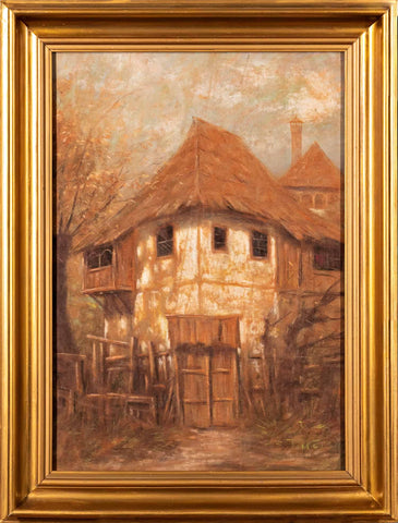 Mihajlo Timčišin - Thatched House in Sarajevo