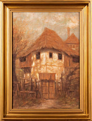 Mihajlo Timčišin - Thatched House in Sarajevo