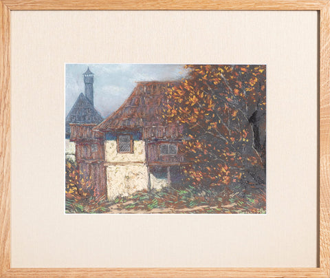 Mihajlo Timčišin - House and Minaret, Sarajevo