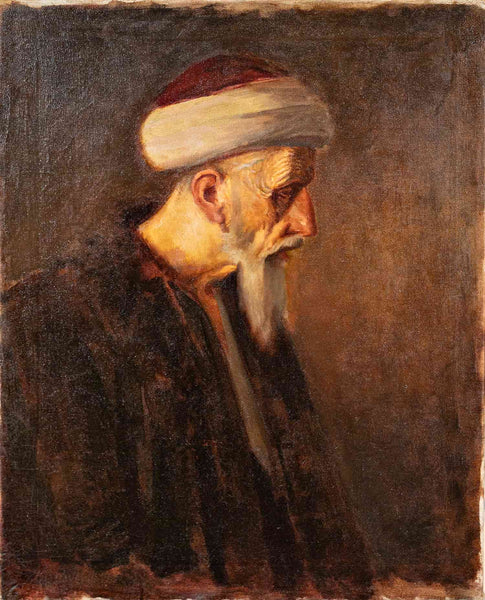 Mihajlo Timčišin - Side portrait of a muslim