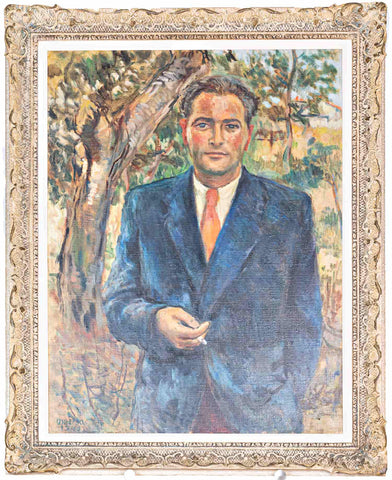 Nikolaj Omersa - Portrait of a Man, 1944