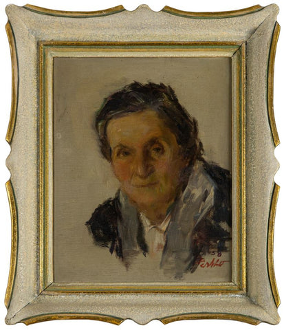 Lojze Perko - Portrait of an old lady