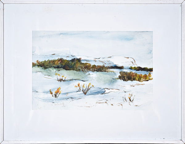 Robert Hlavaty - Landscape in Snow