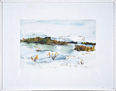 Robert Hlavaty - Landscape in Snow