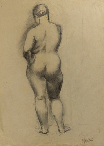Smiljana Didek - Female Nude from behind