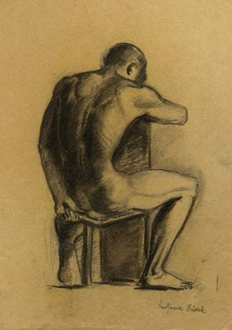 Smiljana Didek - Male Nude sitting