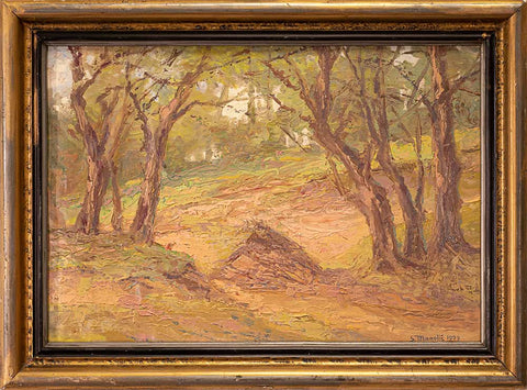 Srečko Magolič - Forest path, 1929