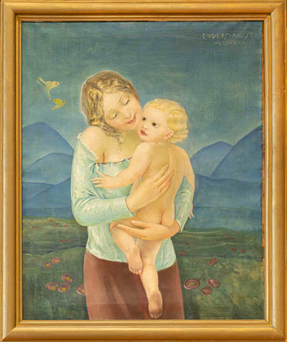 Stane Cuderman - Mother and child