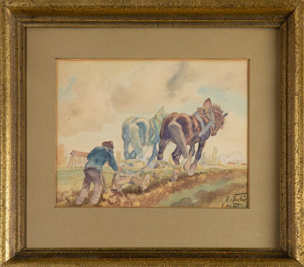 Šubic Rajko - Ploughing 2