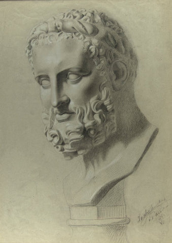 Theodor Zasche - Drawing by a Student of the Vienna Academy