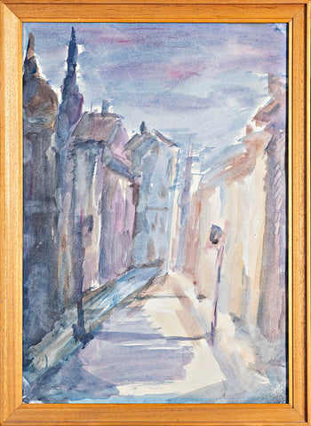 Tomaž Gostinčar - Street at Dawn