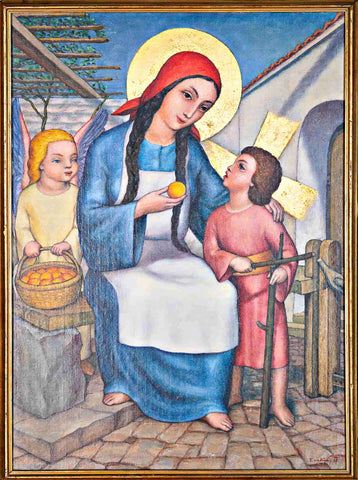 Tone Kralj - Mother with Orange