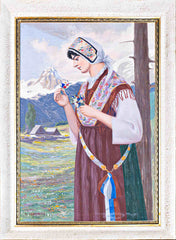 Valentin Hodnik - Girl in National Costume