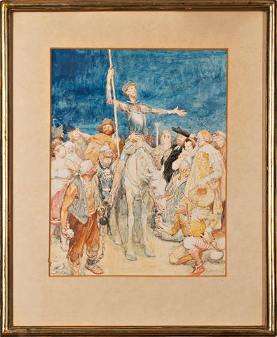 Vladimir Stribrny - Don Quijote de la Mancha a Sancho Panza na vyprave