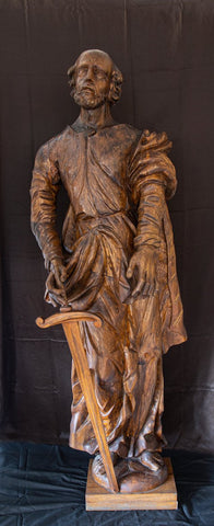 Unknown artist - Wooden statue from Šmarna gora church 1
