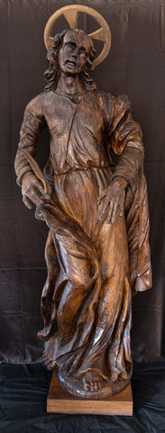 Unknown artist - Wooden statue from Šmarna gora church 2