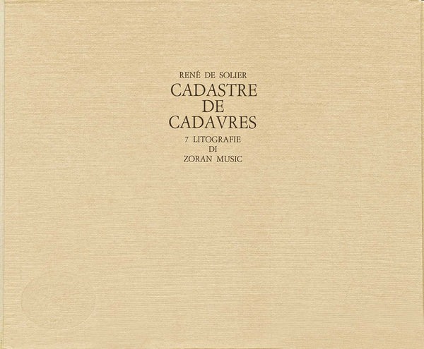 Zoran Mušič - Cadastre de Cadavres 80/130