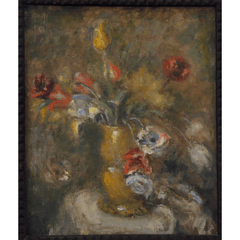 Molly Bonač - Still life - colorful flowers in a vase