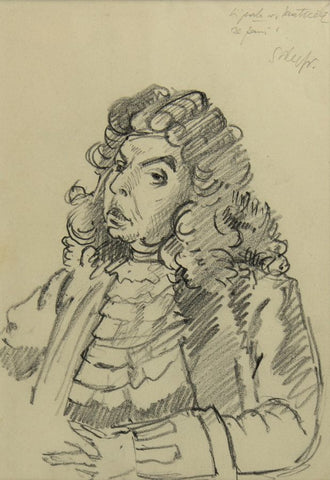 France Godec - A man with a wig