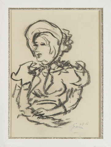 France Godec - Lady with a Hat