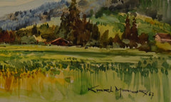 Mayer Karel - Slovenian village