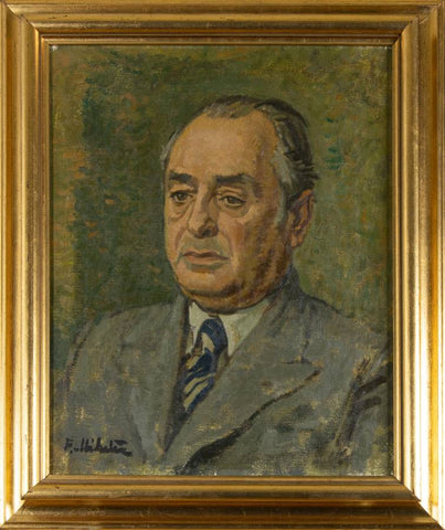 Mihelič France - Portrait of Milan Skaberne, Skaberne Collection
