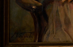 Ivan Vavpotič - Portrait of Vojmira Zakrajšek (Reisman)