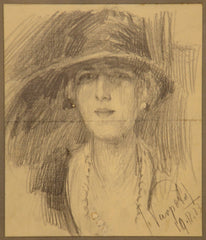 Ivan Vavpotič - A Lady with a Hat